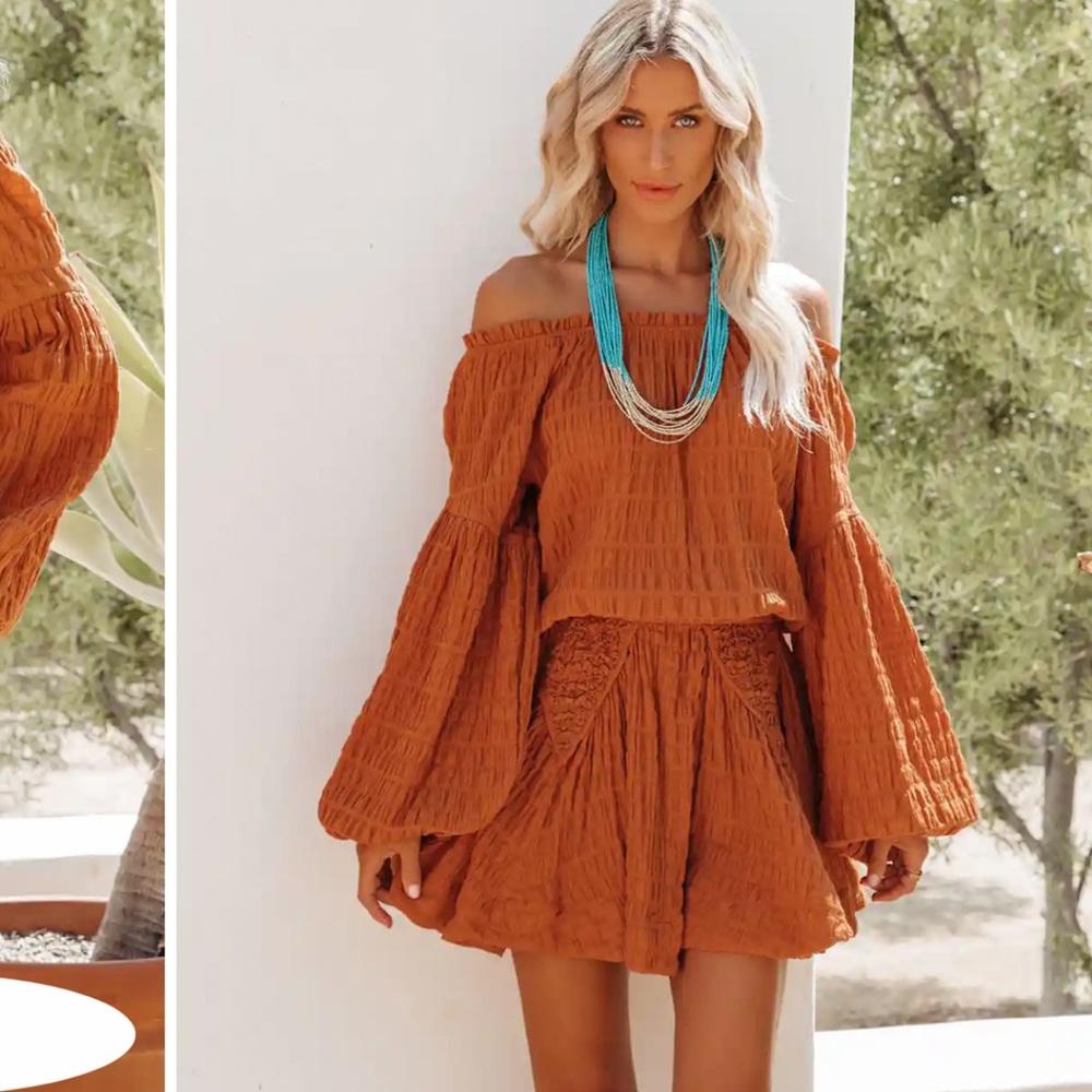 Rust dress